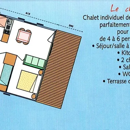 Chalet Myosotis Pour 6 Prix Semaine شاليه *